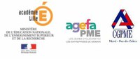 Signature de la convention de partenariat entre l'Académie de Lille, l'AGEFA PME et la CGPME Nord-Pas de Calais